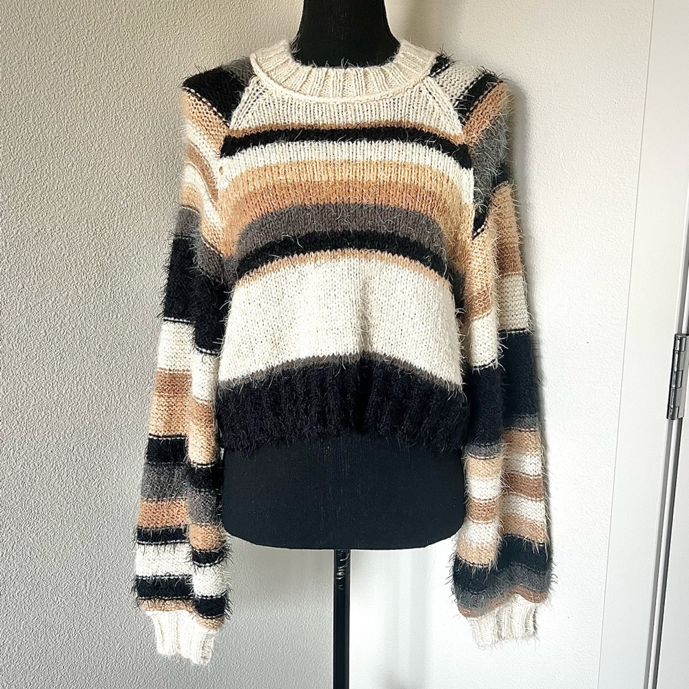 LIKE NEW • Free People Snowbird Sweater in Caramel • - Picture 2 of 9